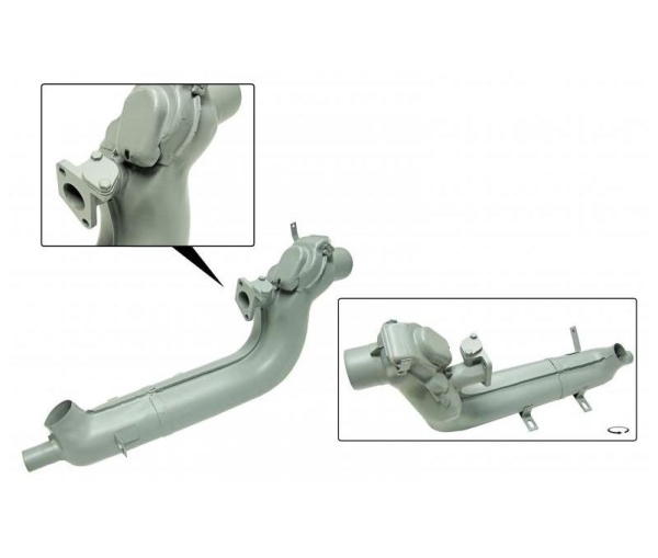 Wärmetauscher rechts Auspuff Heizung VW Typ3 311255104K